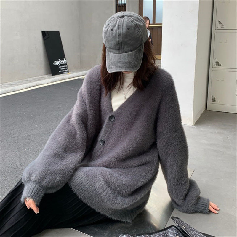 🍂Women’s Cozy Fluffy Knit Cardigan💕