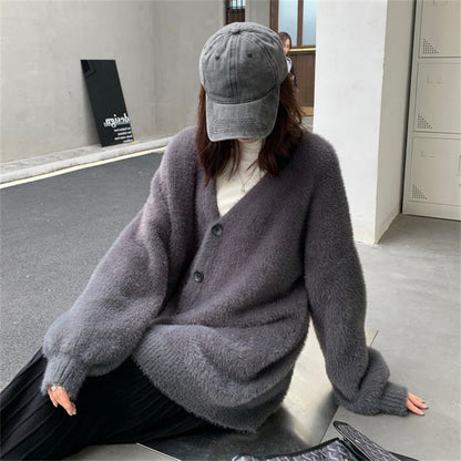 🍂Women’s Cozy Fluffy Knit Cardigan💕