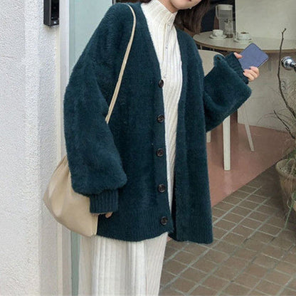 🍂Women’s Cozy Fluffy Knit Cardigan💕