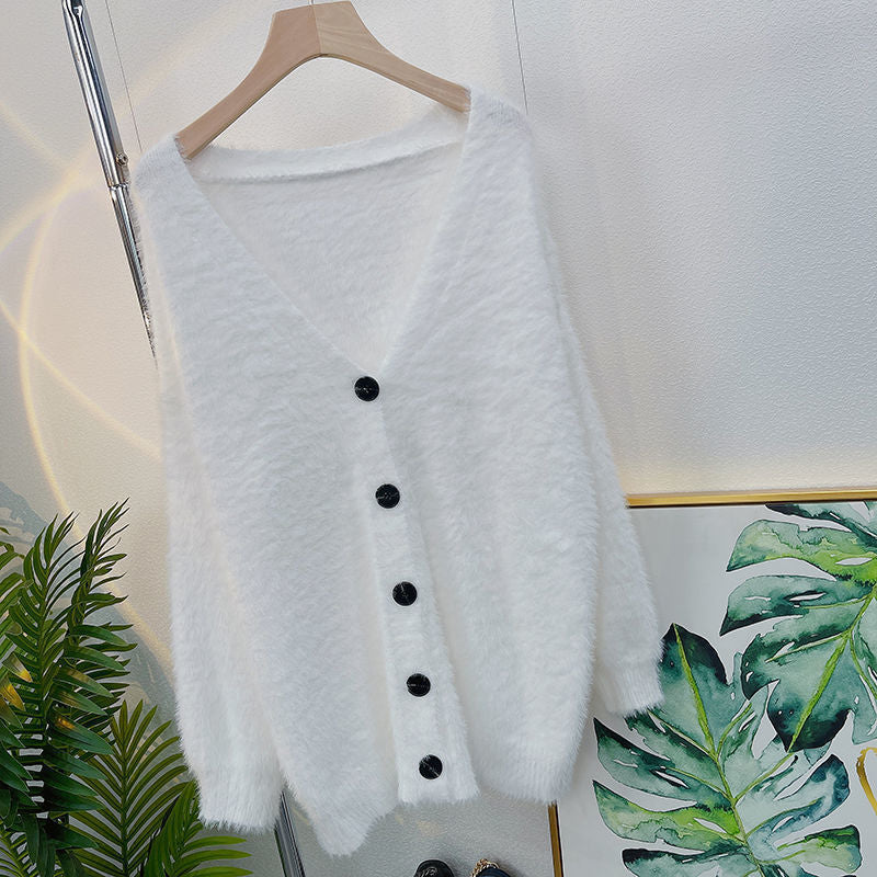 🍂Women’s Cozy Fluffy Knit Cardigan💕