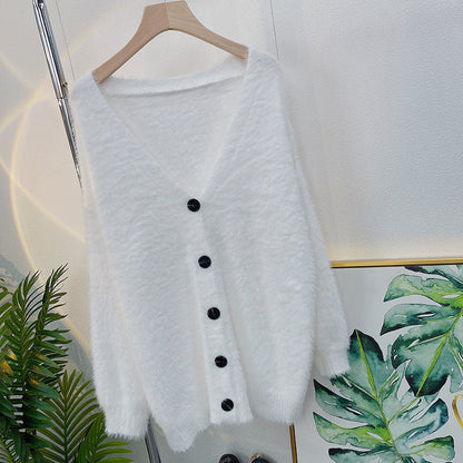🍂Women’s Cozy Fluffy Knit Cardigan💕