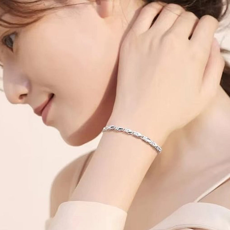 🍀Elegant Sparkling Lucky Clover Bracelet✨