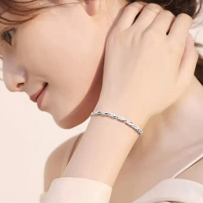 🍀Elegant Sparkling Lucky Clover Bracelet✨