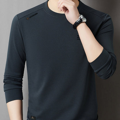 💥Hot Sale🍃Loose Casual Men's Round Neck Long Sleeve Top