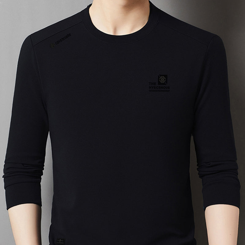 💥Hot Sale🍃Loose Casual Men's Round Neck Long Sleeve Top