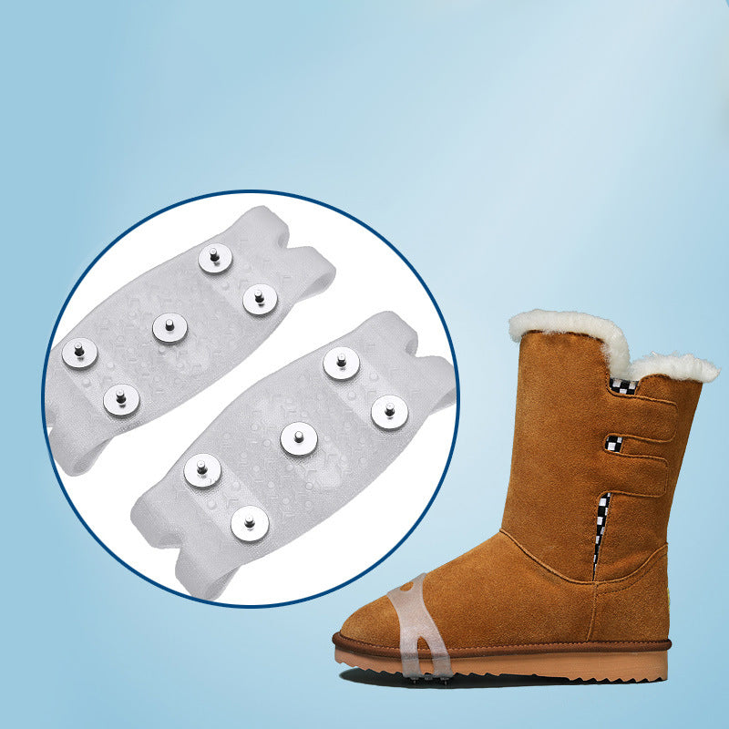 💥5-Claw Anti-Skid Outdoor Gripper Shoe Covers❄️