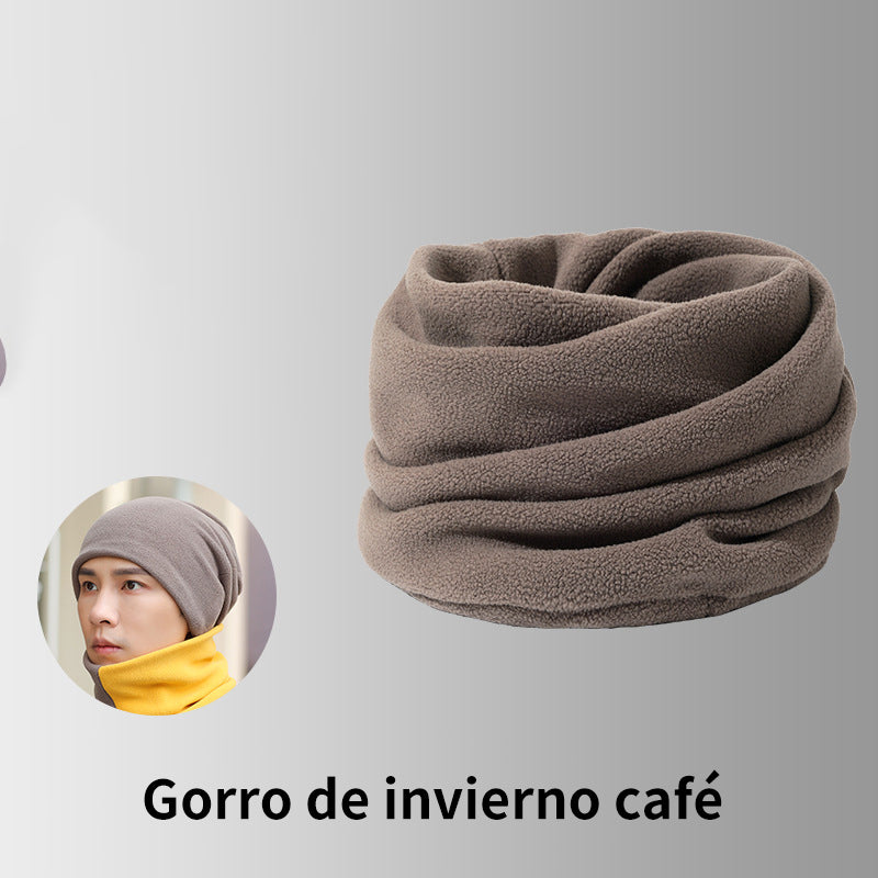Warm Lined Winter Hat & Neck Warmer