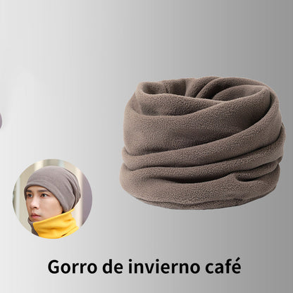 Warm Lined Winter Hat & Neck Warmer
