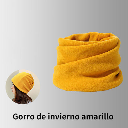 Warm Lined Winter Hat & Neck Warmer