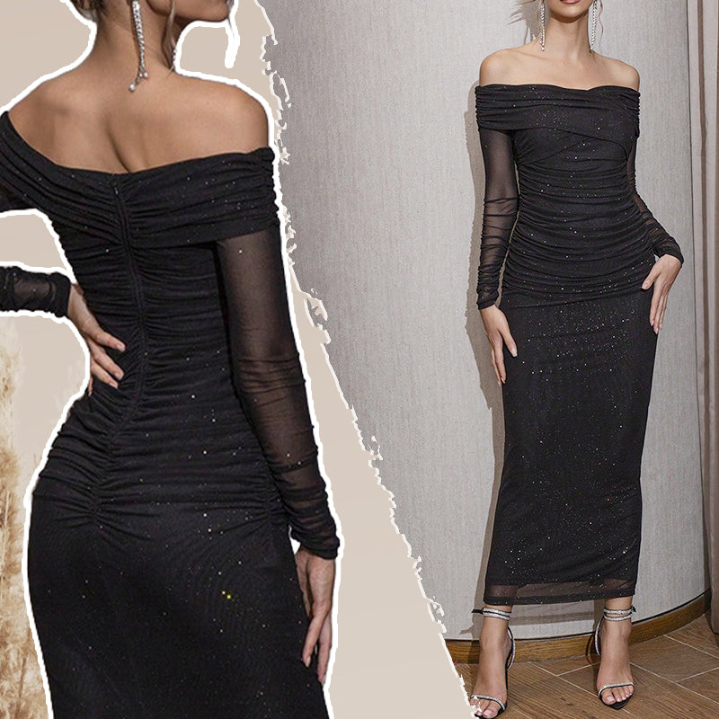 💥Hot Sale💃Elegant Strapless Maxi Dress