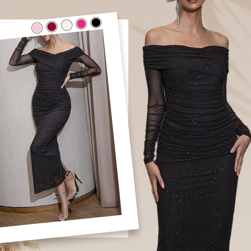 💥Hot Sale💃Elegant Strapless Maxi Dress