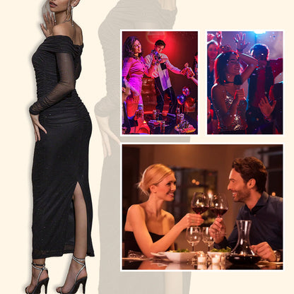 💥Hot Sale💃Elegant Strapless Maxi Dress