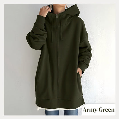 💥Women's Winter Zipper Hooded Sweater