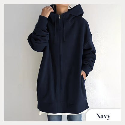💥Women's Winter Zipper Hooded Sweater
