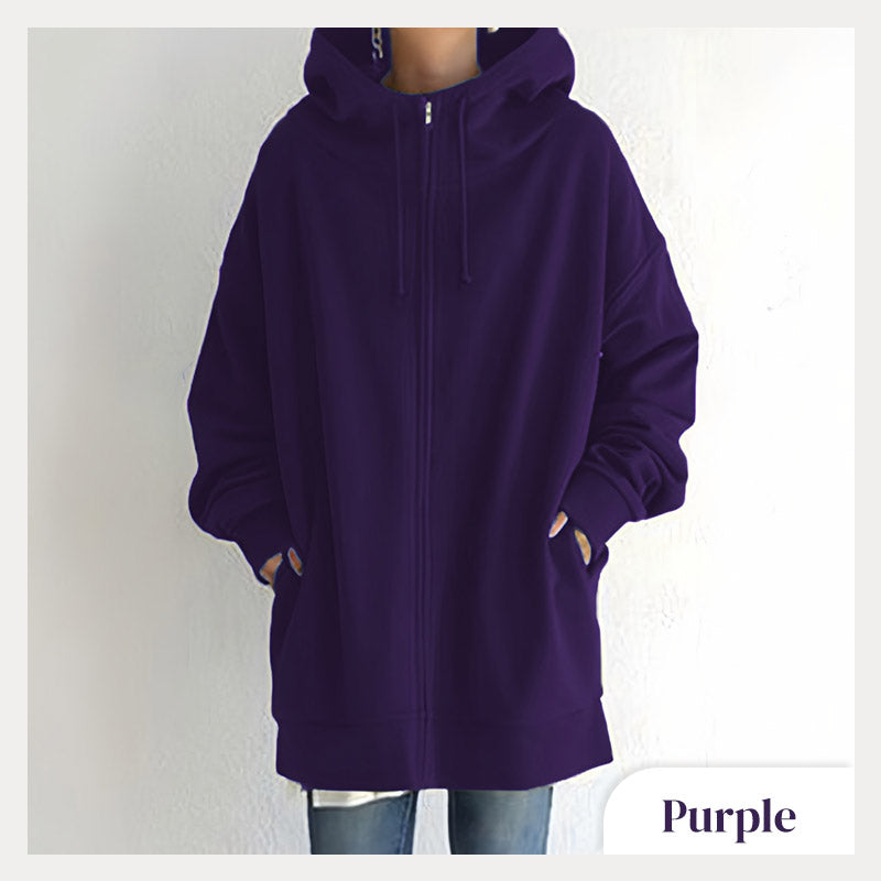 💥Women's Winter Zipper Hooded Sweater