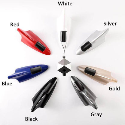 🔥HOT SALE 49% OFF🔥Solar Power Car Shark Fin Roof Antenna LED Flash Light