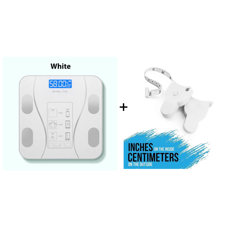 🏅NEW YEAR SPECIAL 49% OFF⏰Weight & Body Fat Smart Digital Scale🏃‍