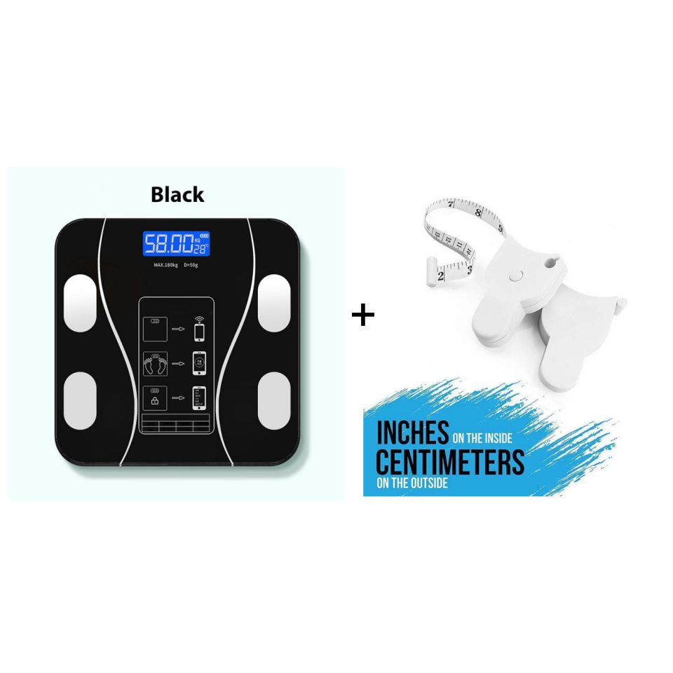 🏅NEW YEAR SPECIAL 49% OFF⏰Weight & Body Fat Smart Digital Scale🏃‍