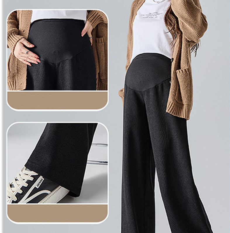 💥Hot Sale🍃Pregnancy Belly Support Wide-Leg Pants