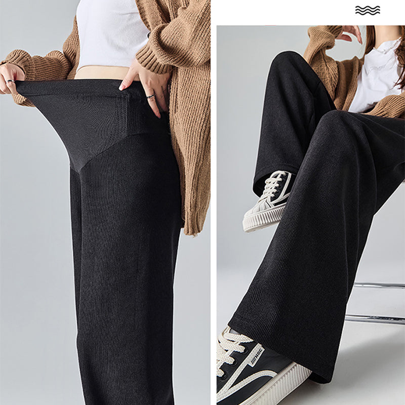💥Hot Sale🍃Pregnancy Belly Support Wide-Leg Pants