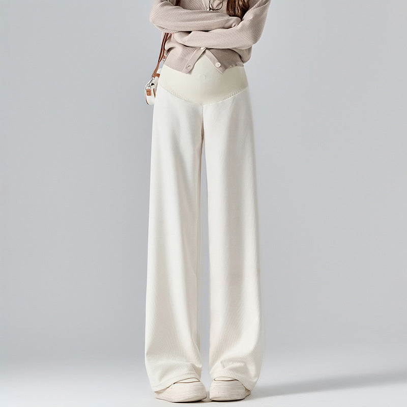 💥Hot Sale🍃Pregnancy Belly Support Wide-Leg Pants