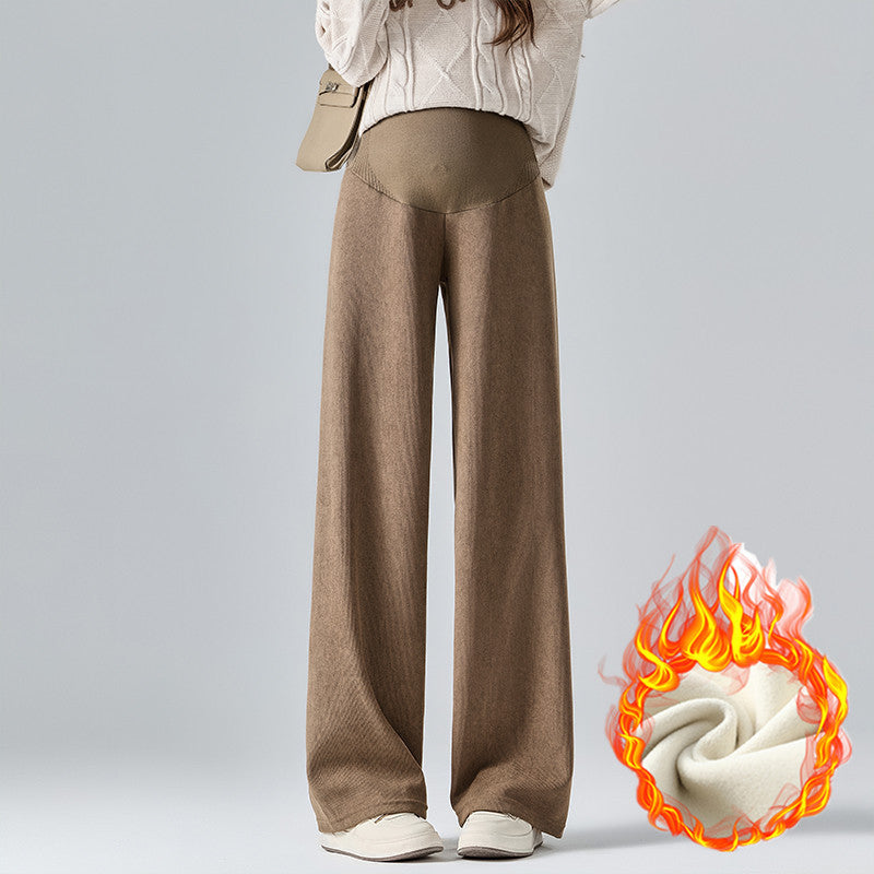 💥Hot Sale🍃Pregnancy Belly Support Wide-Leg Pants