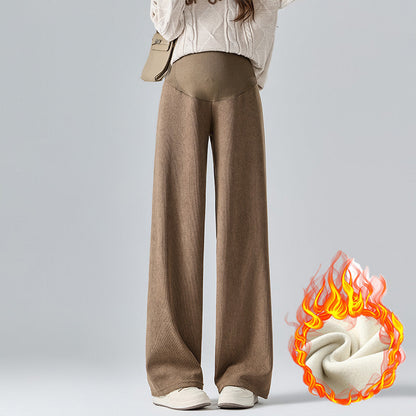💥Hot Sale🍃Pregnancy Belly Support Wide-Leg Pants