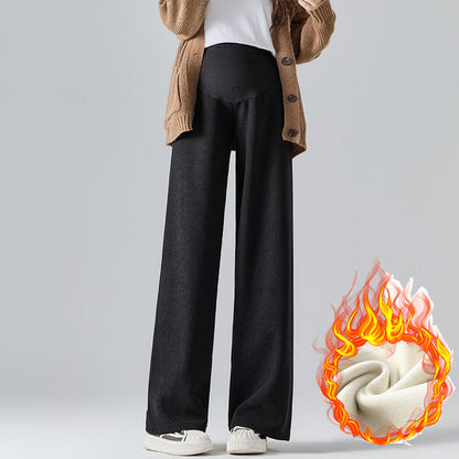 💥Hot Sale🍃Pregnancy Belly Support Wide-Leg Pants