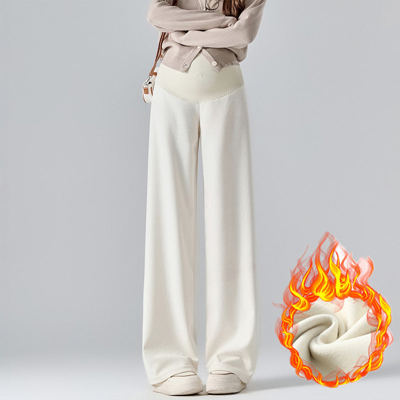 💥Hot Sale🍃Pregnancy Belly Support Wide-Leg Pants
