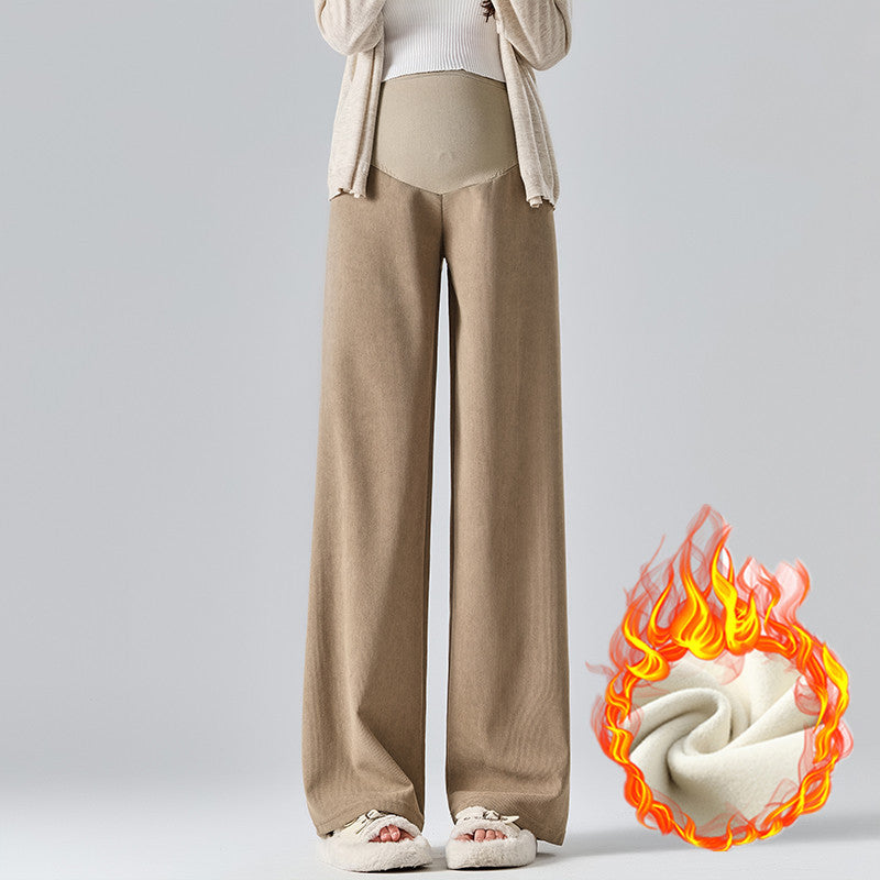 💥Hot Sale🍃Pregnancy Belly Support Wide-Leg Pants