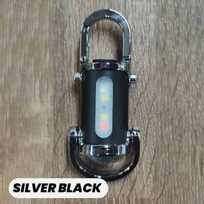 ✨ 1200LM Mini Keychain Flashlight - Super Bright & Waterproof for Emergency, Camping, or Night Work 🚨🔑