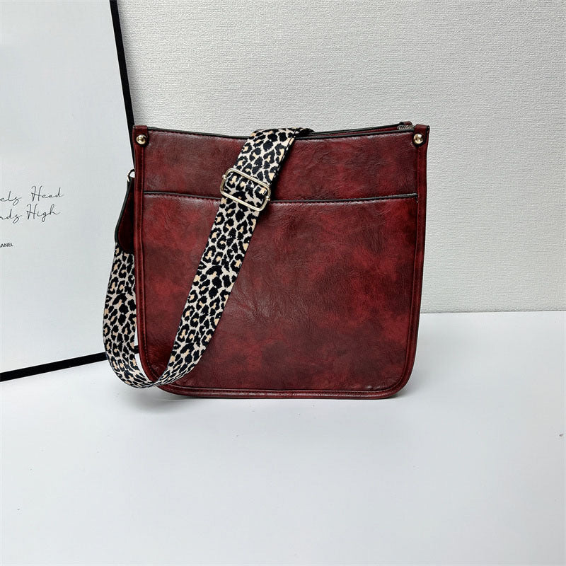 💥Hot Sale👜Colorful Straps Crossbody Leather Bags