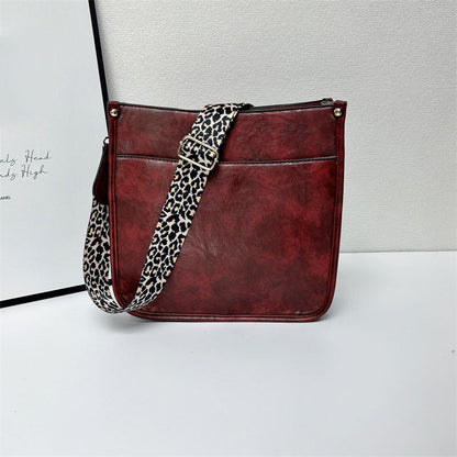 💥Hot Sale👜Colorful Straps Crossbody Leather Bags