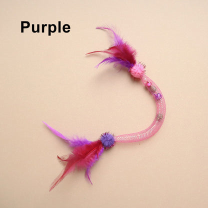 💥Hot Sale😻Cat Teaser Toys with Catnip and Feathers