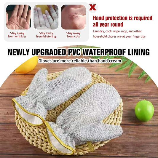 💥Kitchen Essentials🍃— Dishwashing Wire Gloves✨