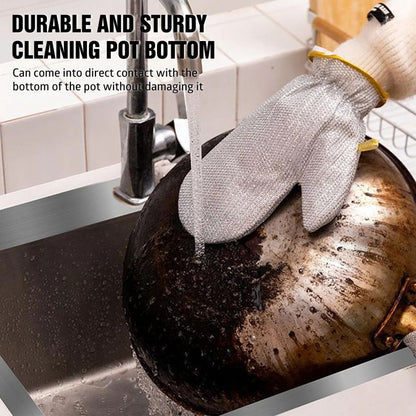 💥Kitchen Essentials🍃— Dishwashing Wire Gloves✨