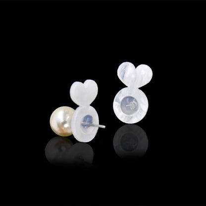 💥Clear silicone earring backs with strong support✨