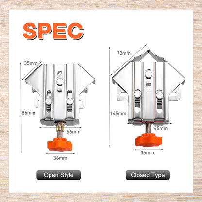 💥Limited Time 49% OFF🔥Multipurpose Stainless Steel 90 Degree Corner Clamp