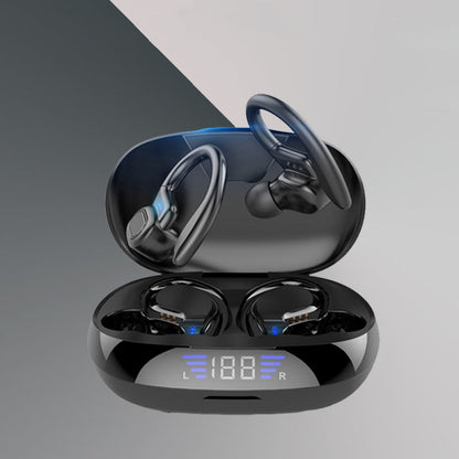 💥Hot Sale🔥Ear Hook Wireless Bluetooth Headphones with LED Display