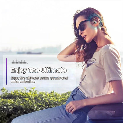 💥Hot Sale🔥Ear Hook Wireless Bluetooth Headphones with LED Display