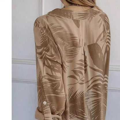 💥Hot Sales-49% OFF💕Women's Fashion V-Neck Printed Top