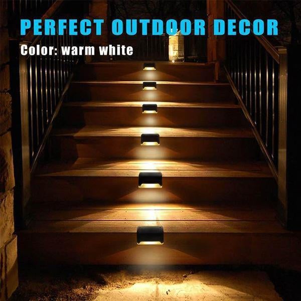 ✨ Outdoor Solar Railing Lights, Light Up Your Garden Path!