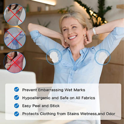 🍃Ultra-Thin Disposable Underarm Sweat Pads