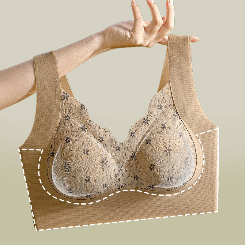 💥Buy 1 Get 1 Free🔥3D Lace Bra with Fixed Padding for Middle-Aged Women