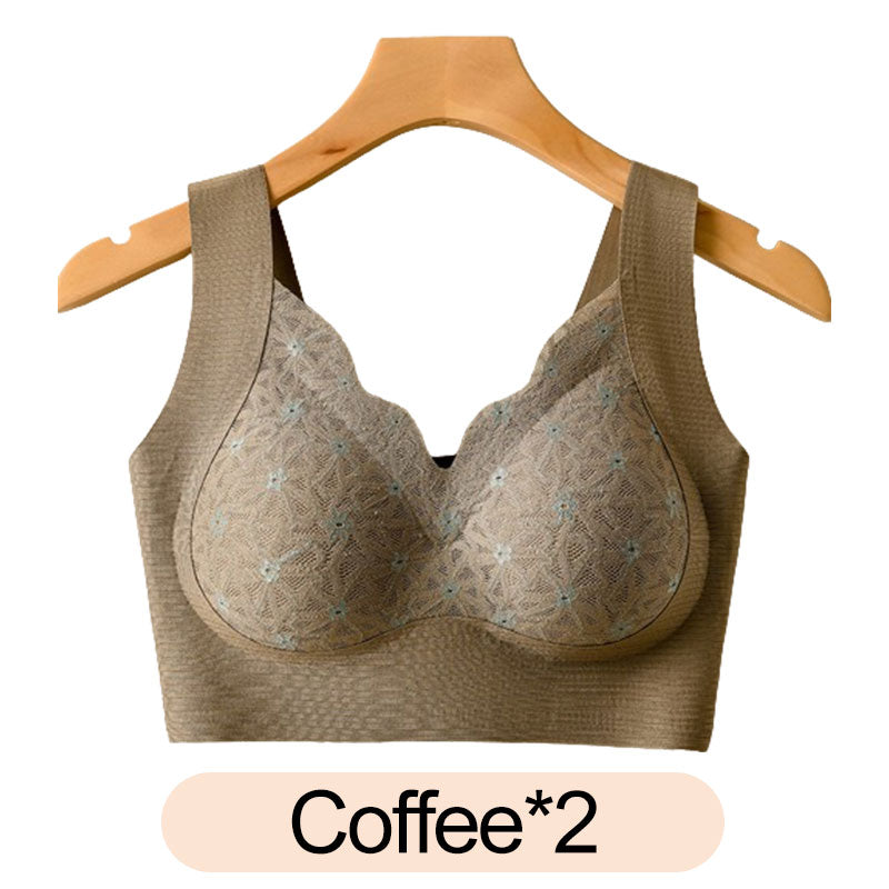 💥Buy 1 Get 1 Free🔥3D Lace Bra with Fixed Padding for Middle-Aged Women