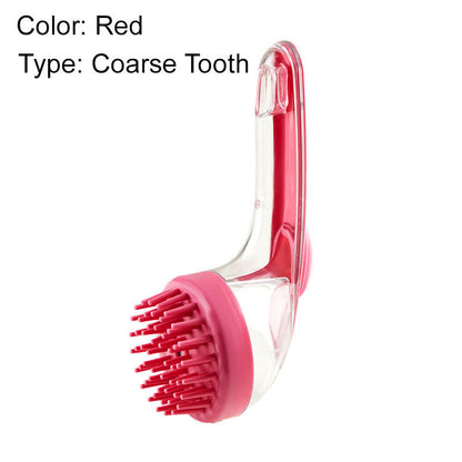 🐶Pet Bath Brush with Long Handle & Shampoo Dispenser🌿