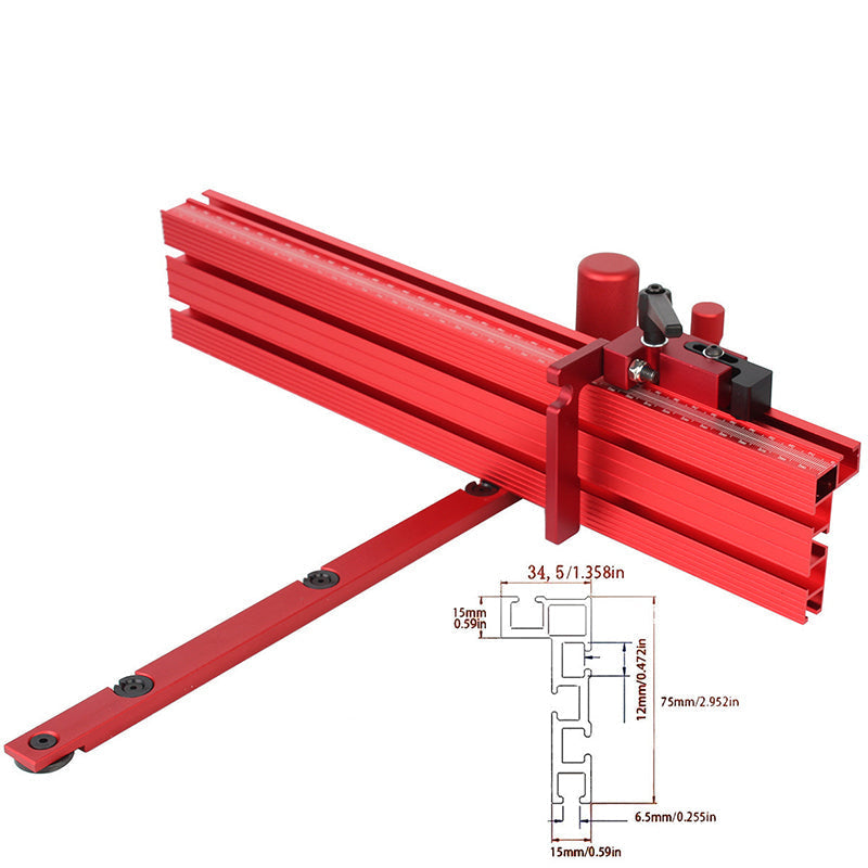 💥Precision Aluminum Miter Gauge