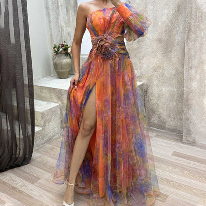 🌸Spring Specials💐 Women's Tulle Irregular Gown Dresses
