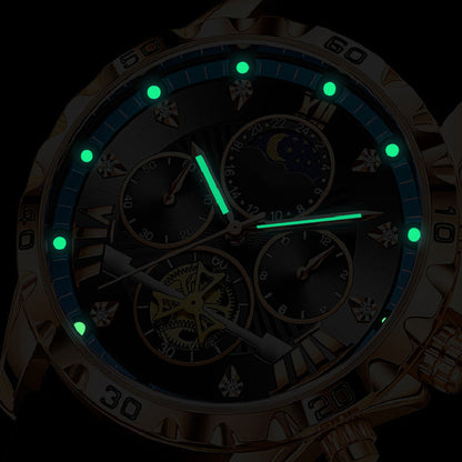 💥Men's Fashion Exquisite Waterproof Luminous Quartz Watch⌚