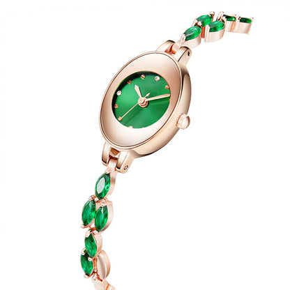 💥Hot Sale✨Womne's Colored Zircon Bracelet Watch